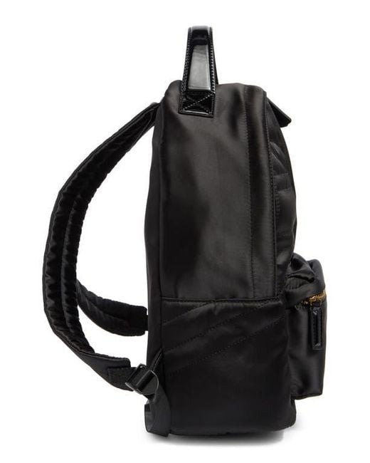 Kurt Geiger Black Recycled Union Jack Backpack