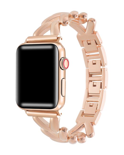 The Posh Tech Metallic Caroline Apple Watch® Watchband for men