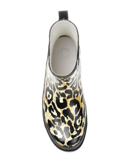 Journee Collection Black Tekoa Rain Boot