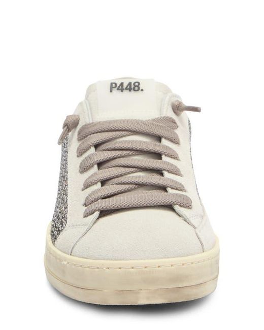 P448 White Skate Low Top Sneaker
