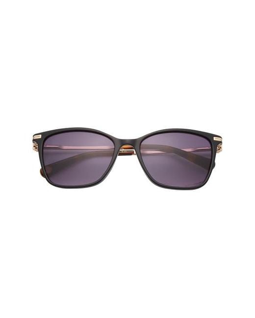 Ted Baker Black 55Mm Gradient Square Sunglasses