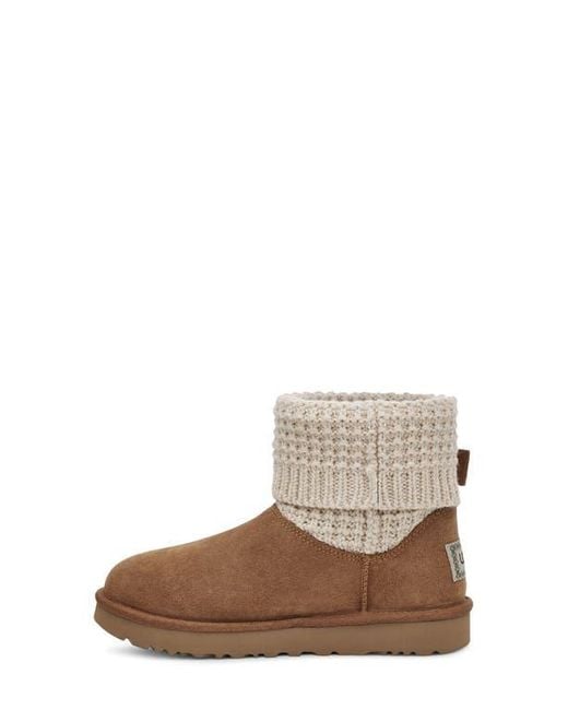 Ugg Brown Mini Classic Suede Boots