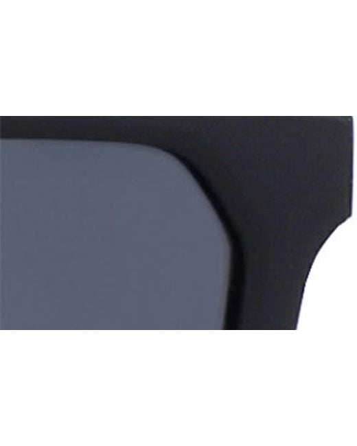 Nike Blue Nv03 55Mm Rectangular Sunglasses for men