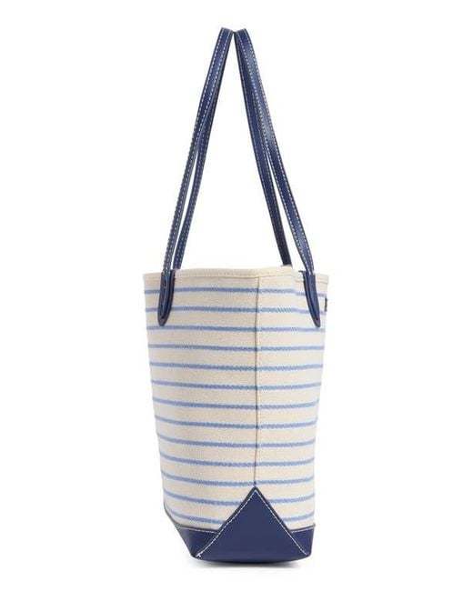 Sam Edelman Gray Waylon Nautical Large Tote Bag