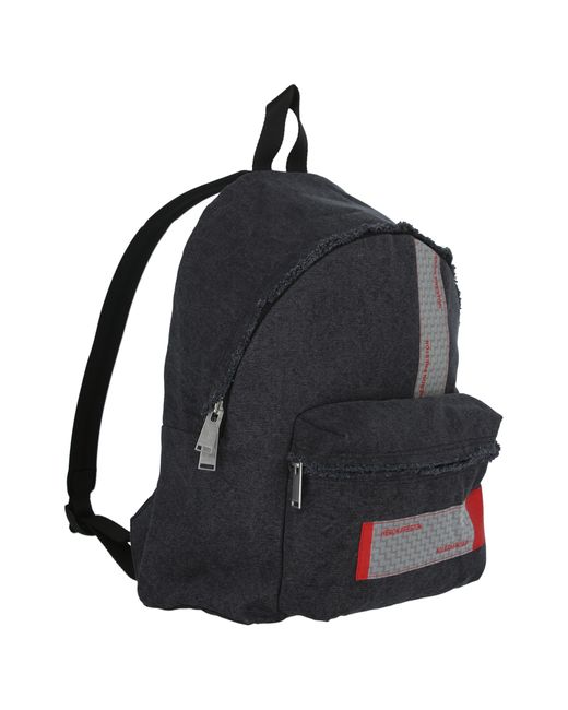 Heron Preston Black Tape Backpack for men