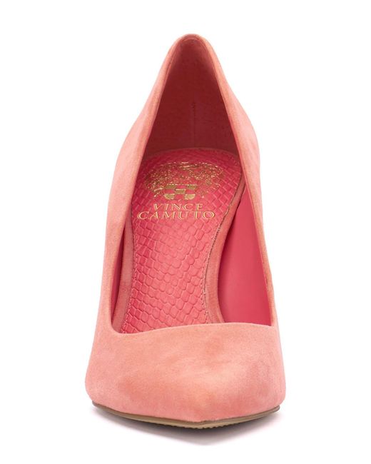 Vince Camuto Cadie Pointed Toe Pump in Pink Lyst