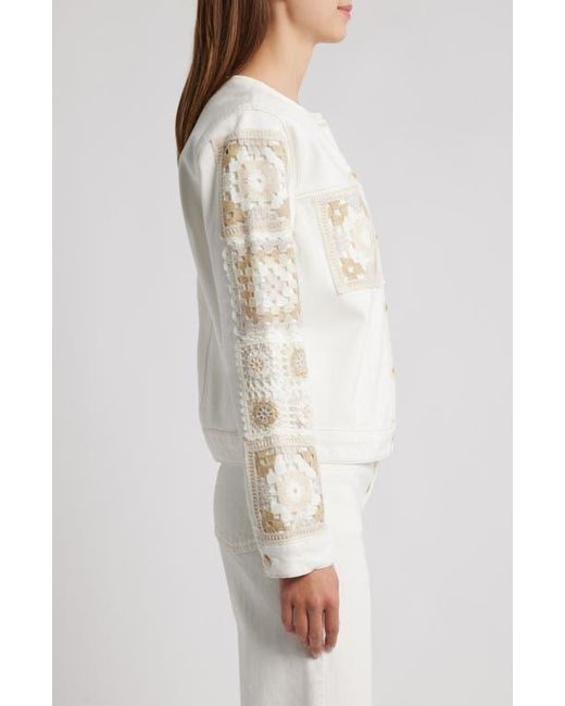 Rails White Lido Stitch Jacket