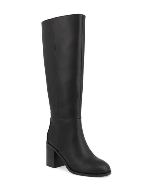 MIA Black Sabrena Knee High Boot