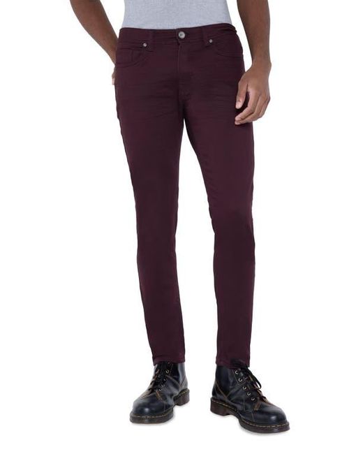 Xray Jeans Red Classic Twill Skinny Jeans for men