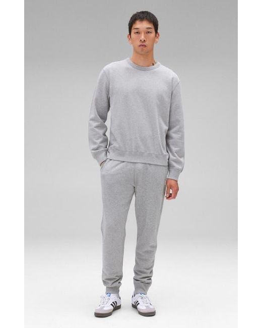 Reigning Champ Gray Slim Fit Terry Sweatpants for men
