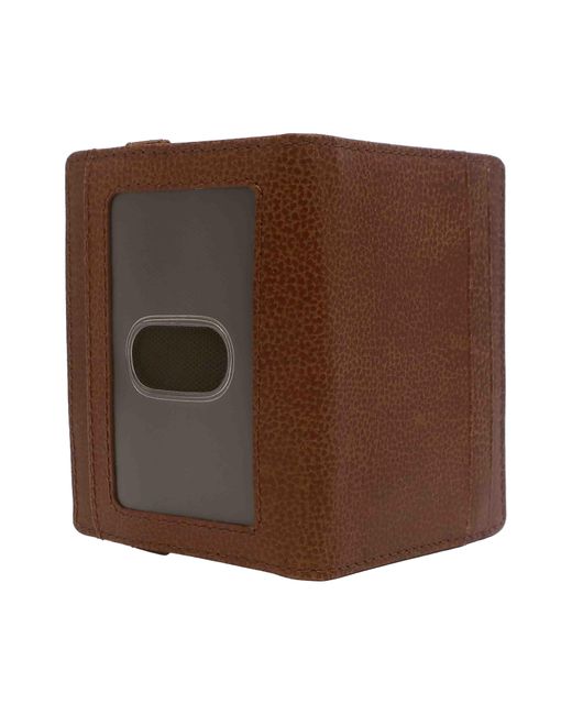 Boconi Brown 3-in-1 Leather Id Wallet Gift Set for men