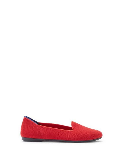Rothy's Red Lounge Knit Flat