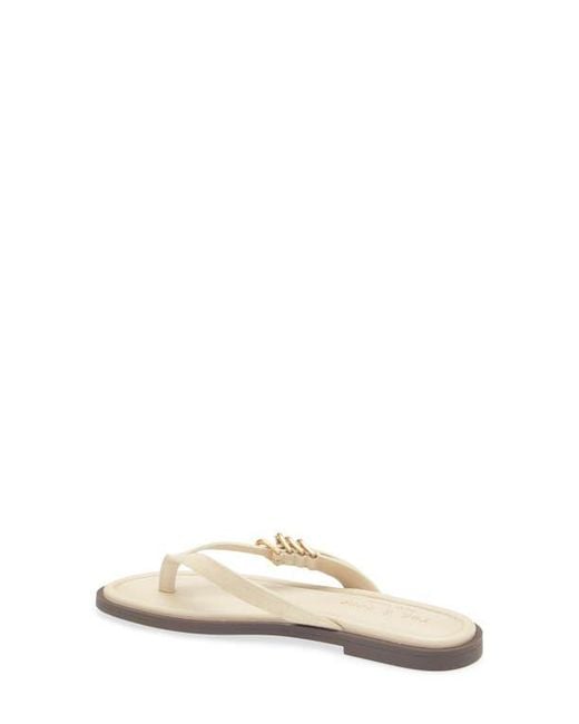 Rag & Bone Natural Gia Flip Flop