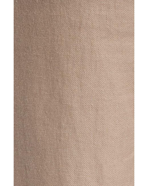 Bugatchi Natural Tristan Drawstring Linen Pants for men