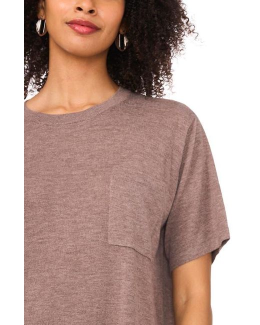 Halogen® Gray Pocket T-Shirt