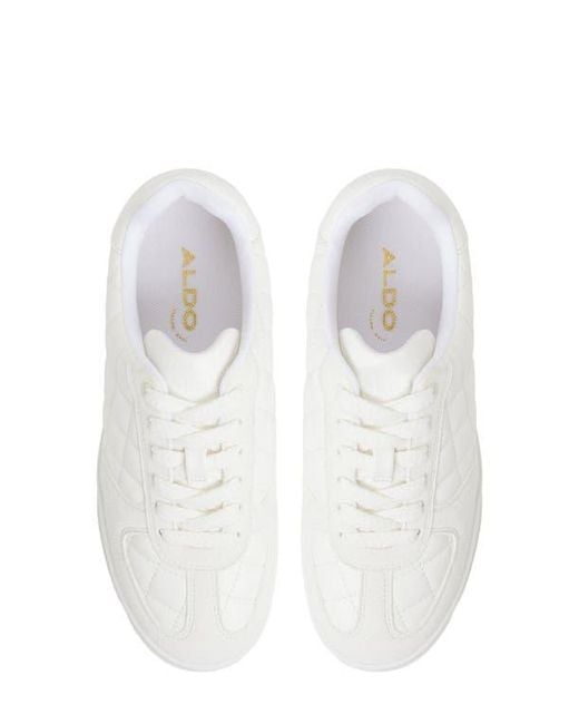 ALDO White Deevale Platform Sneaker