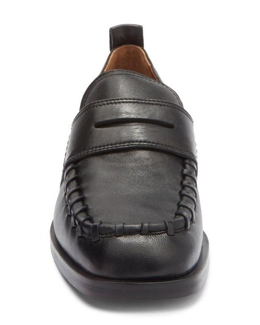 Labucq Gray George Whipstitch Penny Loafer