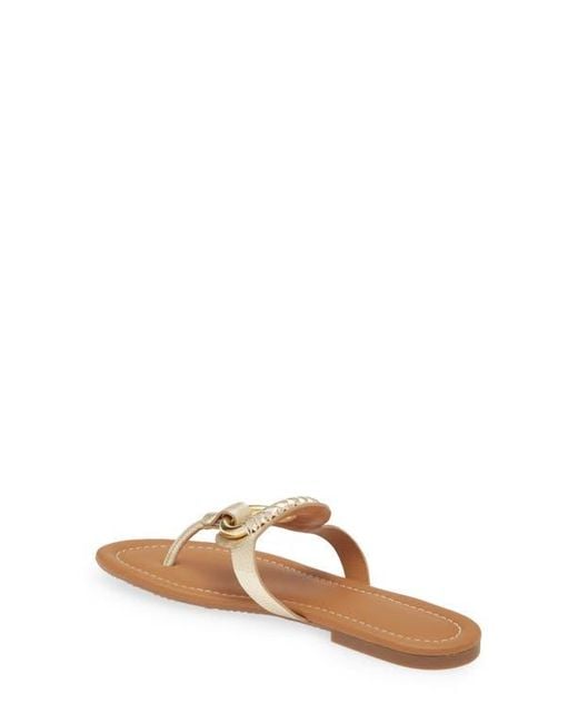 See By Chloé Metallic Hana Sandal