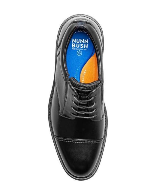 Nunn Bush Black Gates Cap Toe Derby for men