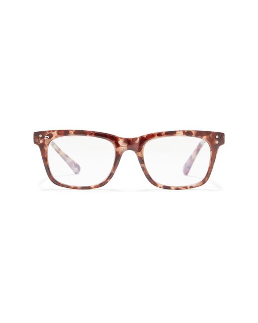 Privé Revaux 51mm Expert Blue Light Blocking Reading Glasses In Blush