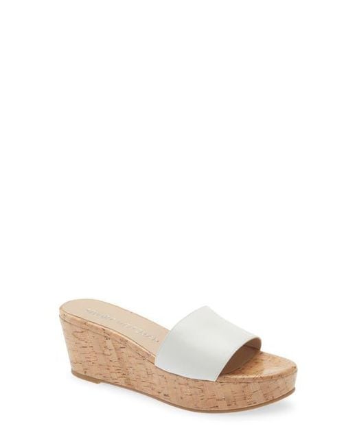 Stuart Weitzman Multicolor Summer Wedge Sandal