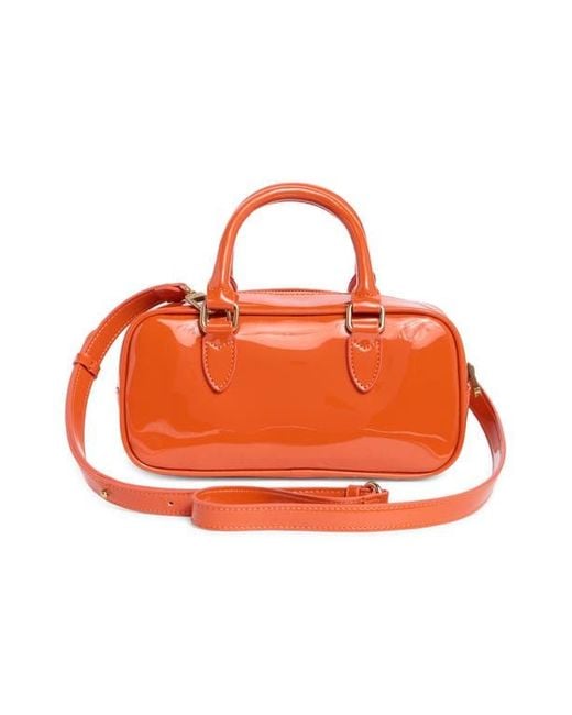 Sam Edelman Orange Elcie Mini Crossbody Bag