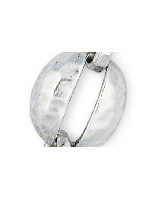 Karine Sultan Blue Shell Bracelet