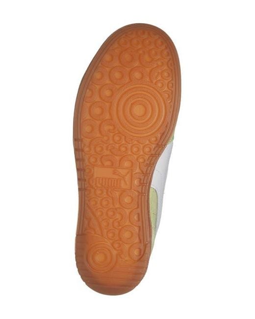 PUMA Yellow Palermo Elevata Platform Sneaker