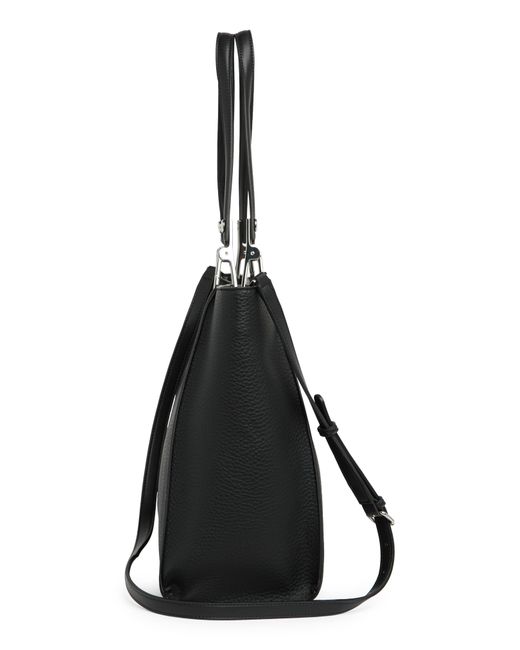 Calvin klein deals pebble leather satchel