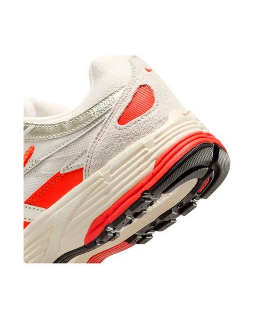 Nike White P-6000 Sneaker