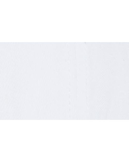 GOOD AMERICAN White Logo Baseball Cap