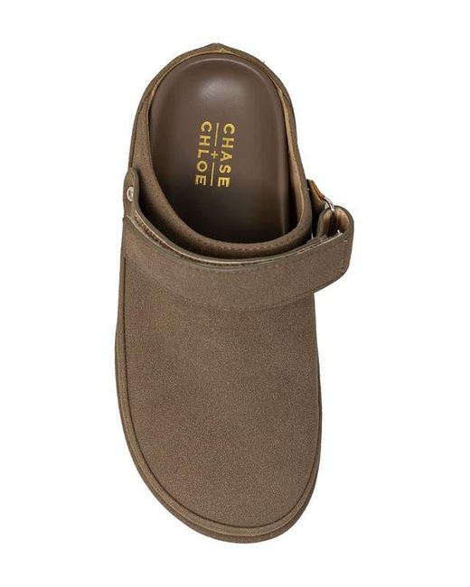 In Touch Footwear Brown Lug Sole Mule