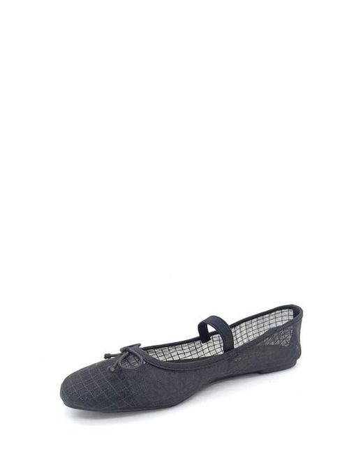 Kenneth Cole White Myra Mesh Ballet Flat