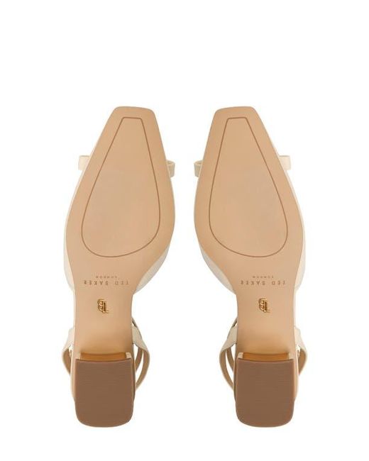 Ted Baker Metallic Mabel Ankle Strap Pump