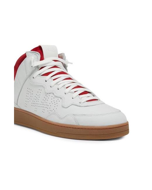 P448 White Vert High Top Sneaker for men