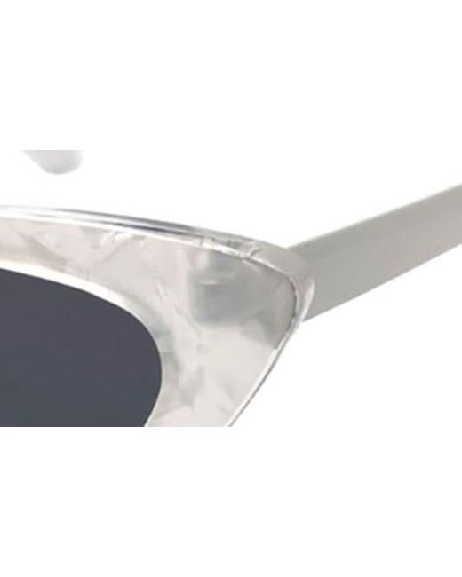BCBGMAXAZRIA Multicolor 54mm Extreme Cat Eye Sunglasses