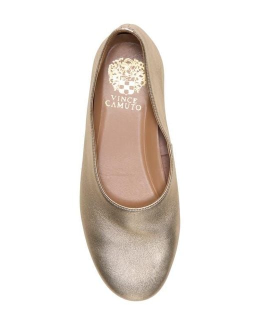 Vince Camuto Natural Catisha Ballet Flat