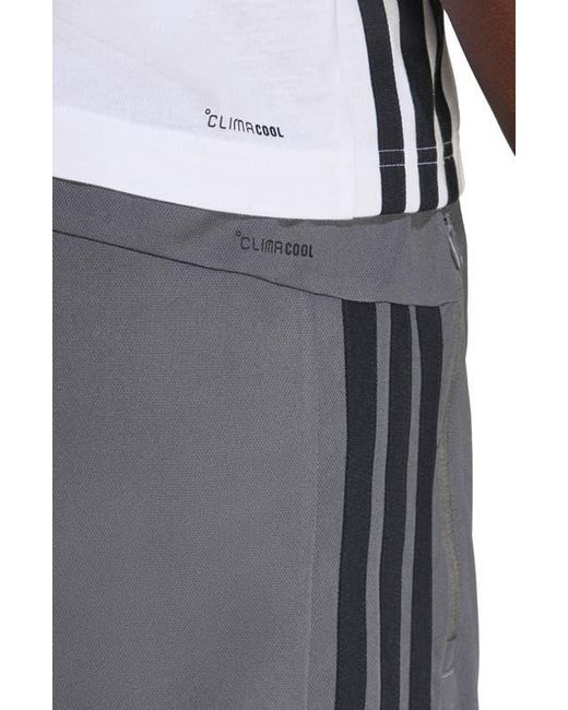 Adidas Black Essentials 3-Stripes Shorts for men