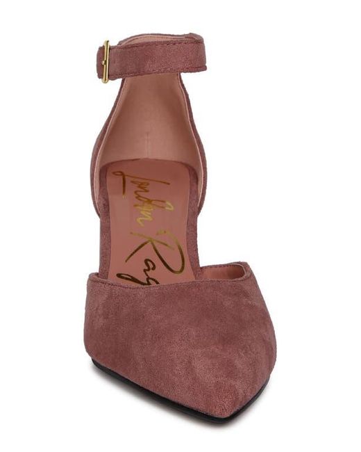 LONDON RAG Brown Rory Pointed Toe Pump
