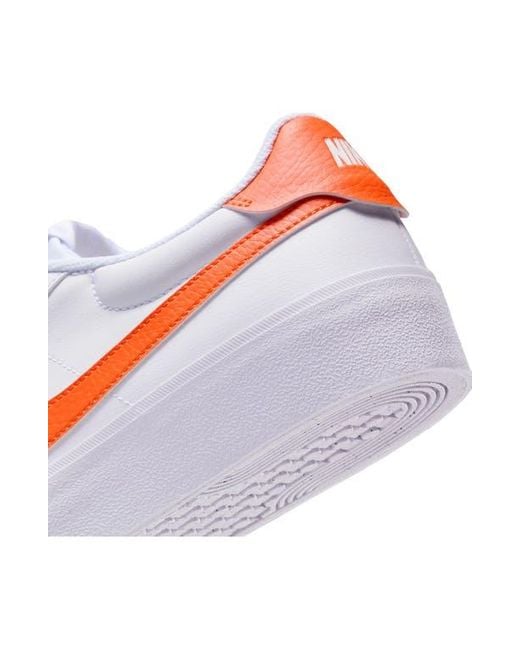Nike White Court Shot Low Top Sneaker for men