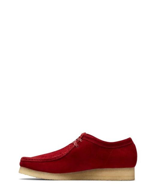 Clarks Red Wallabee Moc Toe Chukka for men