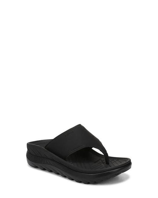 Vionic Black Restore Iii Platform Flip-Flop