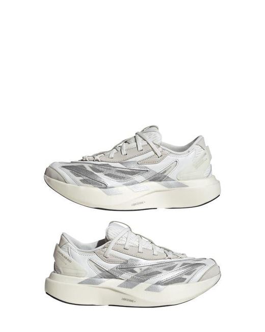 Adidas White Lightblaze Evo Solid Sneaker