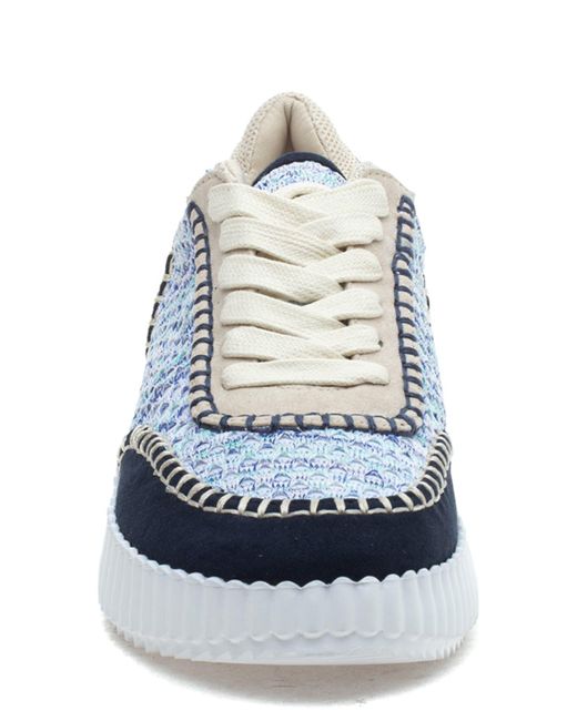 J/Slides Blue Cherie Whipstitch Sneaker
