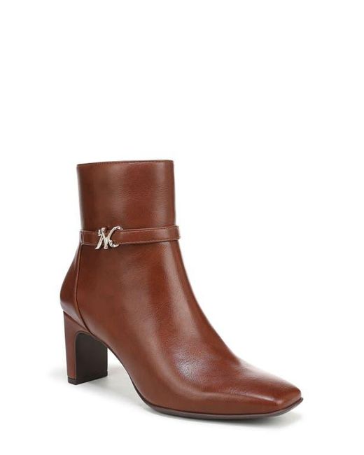 Naturalizer Brown Nanette Square Toe Boot