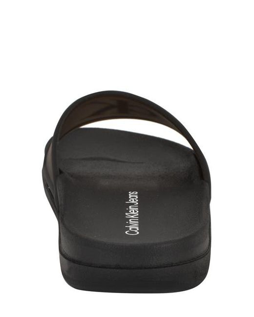 Calvin Klein Black Barli Slide Sandal