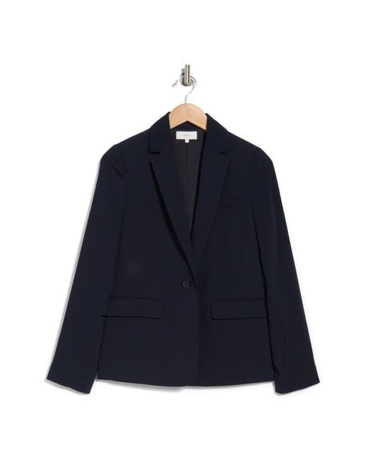 Vince Blue Notch Lapel Blazer