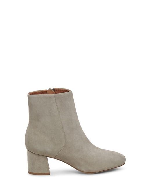 Blondo Waterproof Block Heel Booties in Brown Lyst