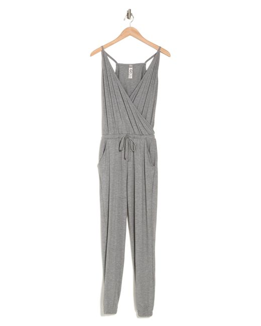 Go Couture Multicolor Sleeveless Drawstring Waist Jumpsuit