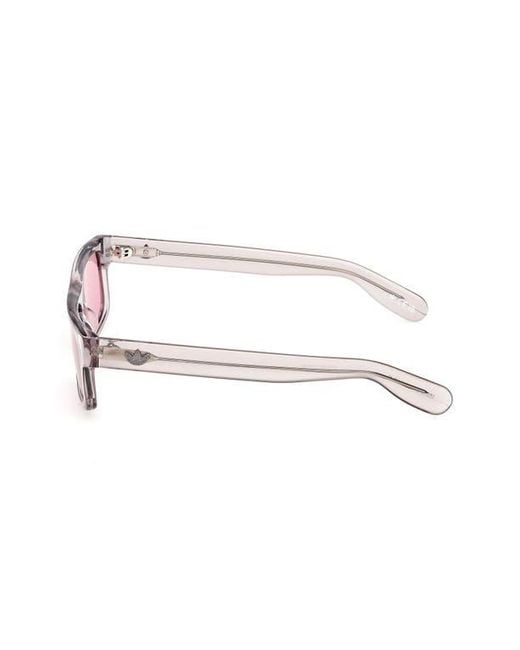 Adidas Pink Rectangular Sunglasses for men